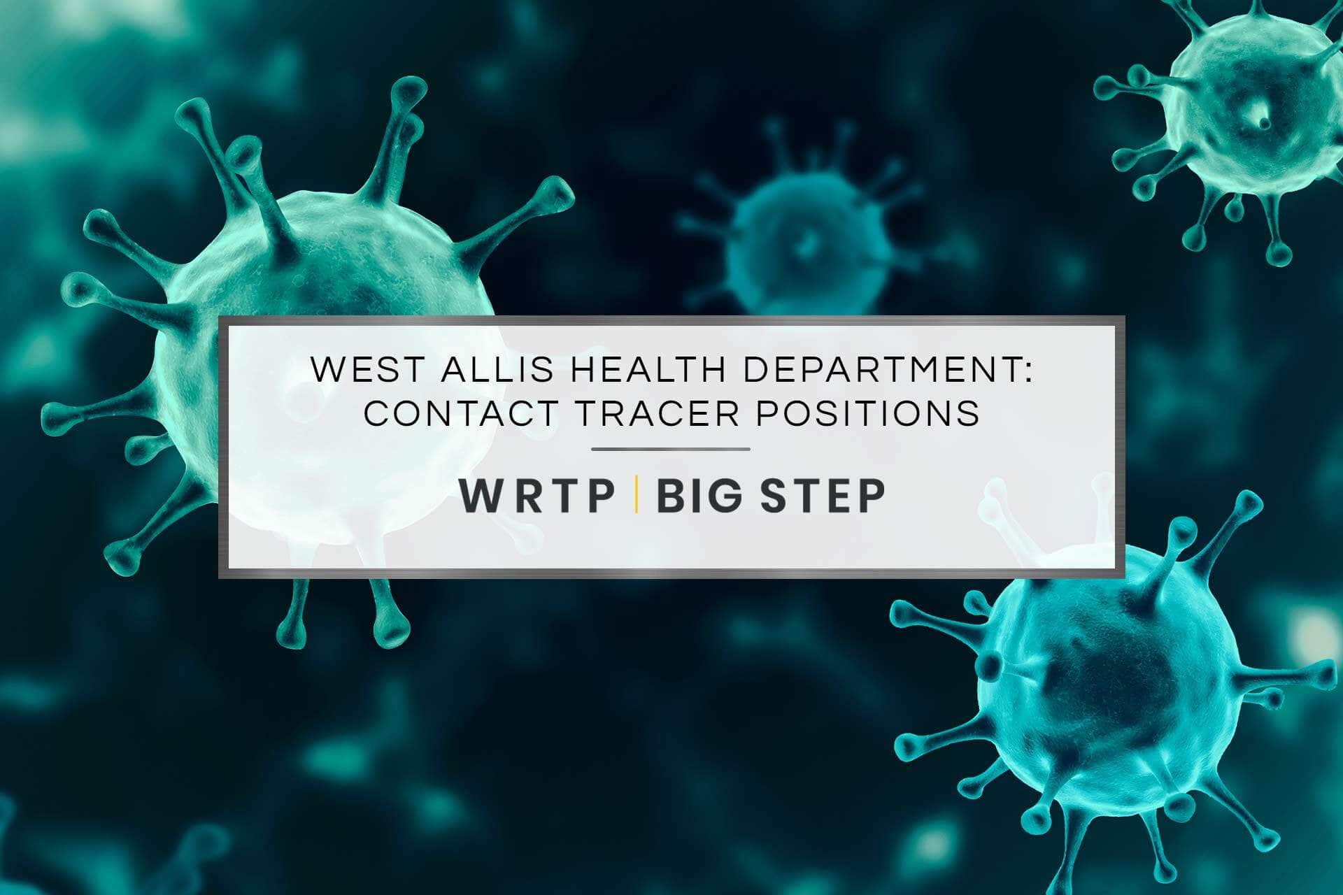 West Allis Health Department: Contact Tracer Positions