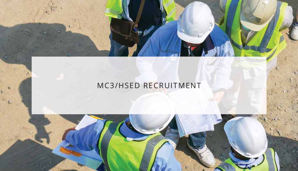 MC3/HSED Recruitment | WRTP