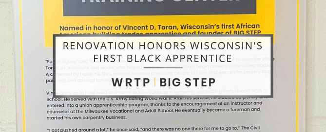 Renovation Honors WIsconsin's First Black Apprentice